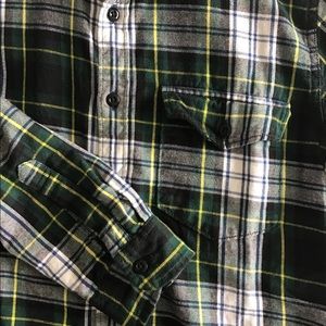 J. Crew Men’s Button-Up Flannel Shirt